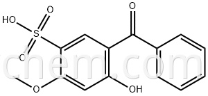 2-Hydroxy 4-methoxybenzophenone-5-sulfonic acid 4065-45-6